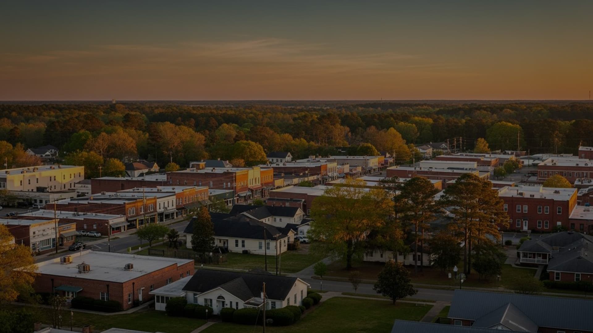 View of Hinesville, Georgia — Liberty County community served by local junk removal professionals.