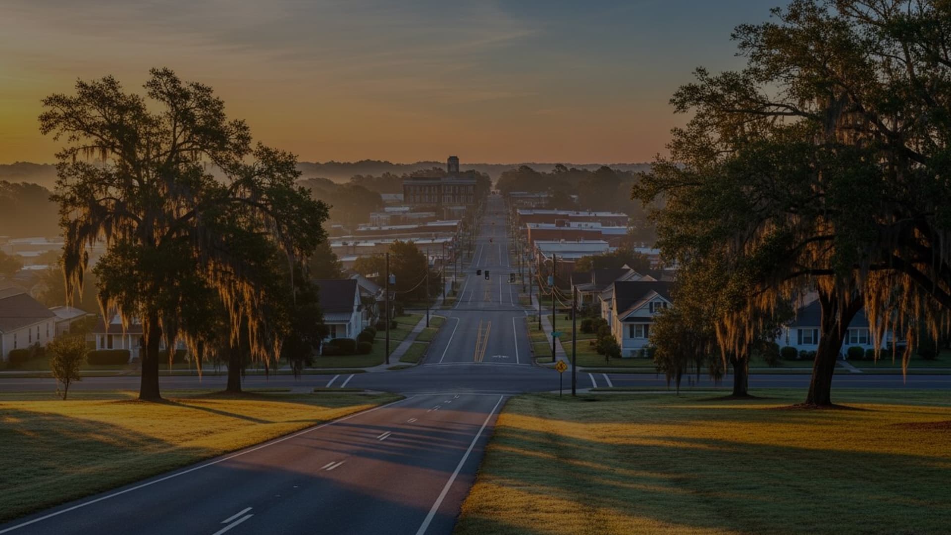 Scenic view of Jesup, Georgia — Wayne County seat and local junk removal service area.