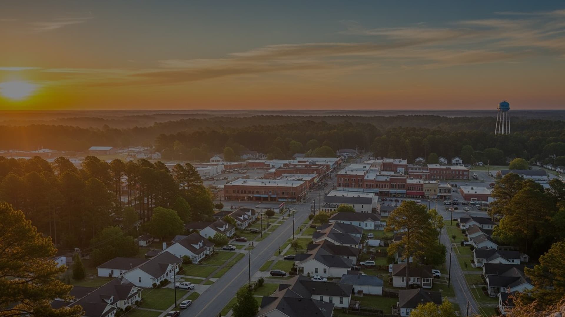 Scenic view of Waycross, Georgia — Ware County city served by Golden Isles Junk Removal.